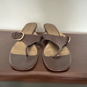 Franco Portini Ladies Brown sandals size 9